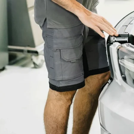 Bermuda avec poches volantes