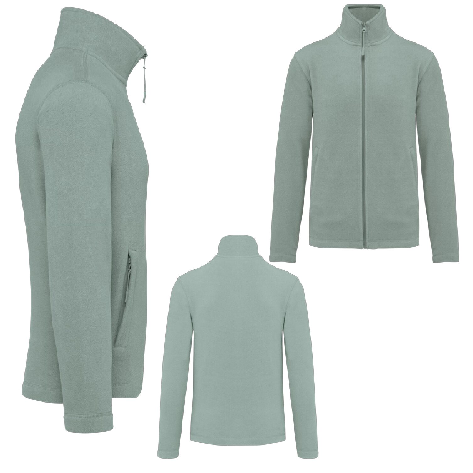 K911 - Veste micropolaire zippée homme