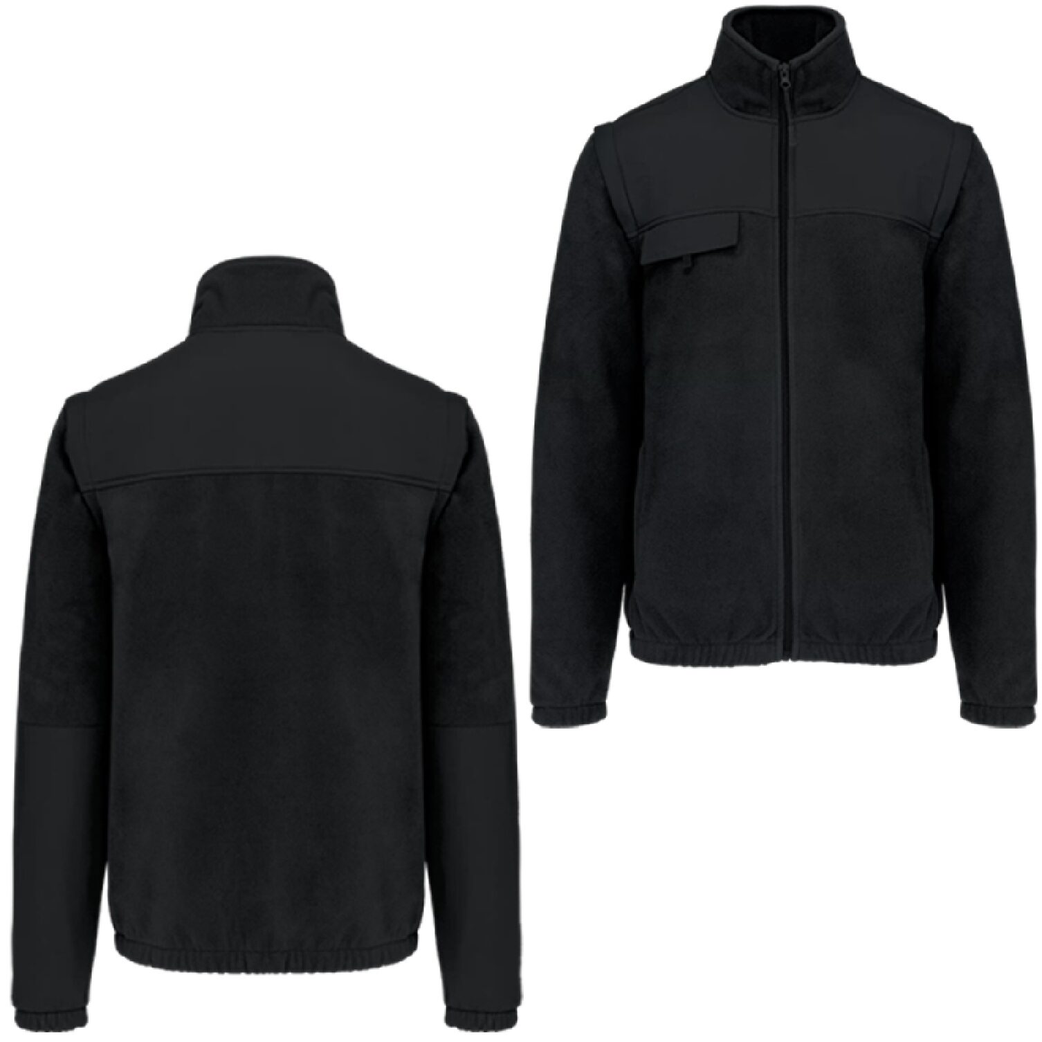 WK9105 - Veste polaire manches amovibles homme